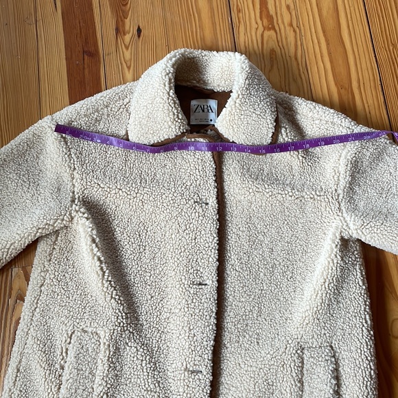 Zara teddy Sherpa coat. - Picture 8 of 8